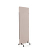 separador FLEXMIUT en color topo con un soporte con ruedas negro de hjh OFFICE