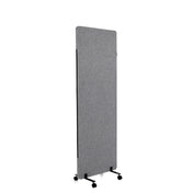 separador FLEXMIUT en gris oscuro con base con ruedas de hjh OFFICE