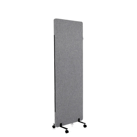 separador FLEXMIUT en gris oscuro con base con ruedas de hjh OFFICE