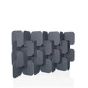 separador FLEXMIUT PLUG gris de fieltro en disposición alternada como juego de cuatro piezas de hjh OFFICE