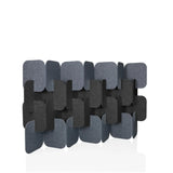 separador FLEXMIUT PLUG en gris y gris oscuro con elementos cuadrados dispuestos de forma alterna de hjh OFFICE