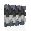 separador FLEXMIUT PLUG en varios tonos de gris de fieltro con estructura modular de hjh OFFICE