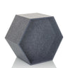Separador hexagonal gris FLEXMIUT STORE B de fieltro de hjh OFFICE