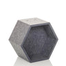 Separador FLEXMIUT STORE S gris de forma hexagonal hecho de fieltro de hjh OFFICE