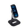 Soporte para teléfono móvil y tableta FLEXMOBI IV negro con brazo ajustable y base plana de hjh OFFICE