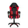 Silla gaming GAMEBREAKER W02 en negro-rojo con soporte cervical y reposabrazos de MyBuero