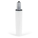 Muelle de gas GF-M blanco con pistón metálico plateado de hjh OFFICE