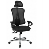 HJH SOLUTION DELUXE HEAD AL.U2 - Silla de oficina profesional 