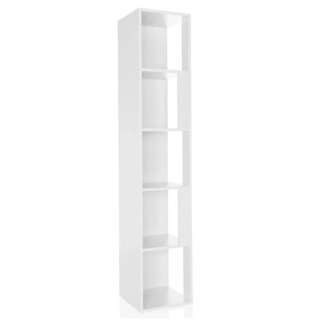 Estante blanco KALAG S con cinco compartimentos abiertos de hjh LIVING