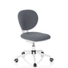 Silla giratoria para niños KID VIVO gris con base blanca y ruedas de hjh OFFICE