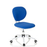 Silla giratoria para niños KID VIVO azul con base blanca y ruedas de hjh OFFICE