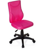 Silla giratoria para niños KIDDY BASE rosa con malla y base negra con ruedas de hjh OFFICE