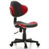 Silla giratoria para niños KIDDY GTI-2 en color gris y rojo con malla y base con ruedas de hjh OFFICE