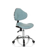 Silla giratoria para niños KIDDY GTI-3 en color menta con base cromada y ruedas de hjh OFFICE