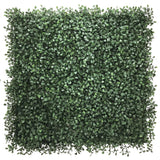 Estera vegetal verde LEAFLUXE 1 con hojas pequeñas y densas en forma cuadrada de hjh LIVING