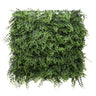Estera vegetal verde LEAFLUXE 2 con hojas pequeñas y densas de hjh LIVING