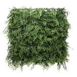 Estera vegetal verde LEAFLUXE 2 con hojas pequeñas y densas de hjh LIVING