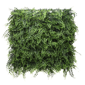 Estera vegetal verde LEAFLUXE 2 con hojas pequeñas y densas de hjh LIVING