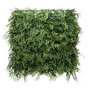Estera vegetal verde LEAFLUXE 2 con hojas pequeñas y densas de hjh LIVING