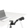 Apoyabrazos negro RELEX RT1 con fijación a la mesa y brazo articulado ajustable de hjh OFFICE