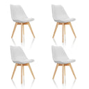 SCANDI 4 | Paquete de 4 - silla nórdica 