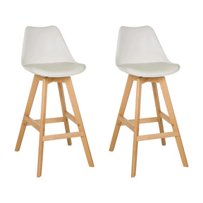 SCANDI HIGH | 2er Pack / 2 Stühle - Barhocker - buerostuhl24
