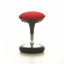 asiento de pie SITNESS 20 con asiento rojo y anillo para pies negro de Topstar
