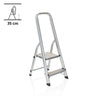 Escalera plegable de aluminio SOLID I con dos peldaños y asa integrada de hjh OFFICE