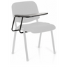 Silla de cuatro patas TABLET XT 600 en negro con tableta de escritura integrada de hjh OFFICE