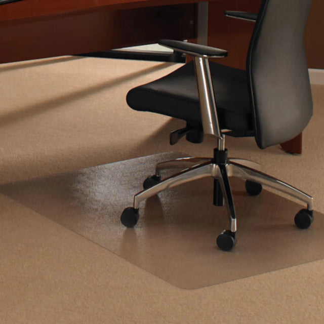 Alfombrilla transparente ULTIMAT II de policarbonato para moquetas de Floortex