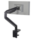 Soporte de monitor negro VM-MG1S con brazo articulado y fijación a mesa de hjh OFFICE