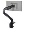 Soporte de monitor negro VM-MG1S con brazo articulado y fijación a mesa de hjh OFFICE