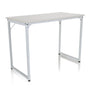 Escritorio blanco WORKSPACE I con tablero rectangular y una estructura sencilla de metal de hjh OFFICE